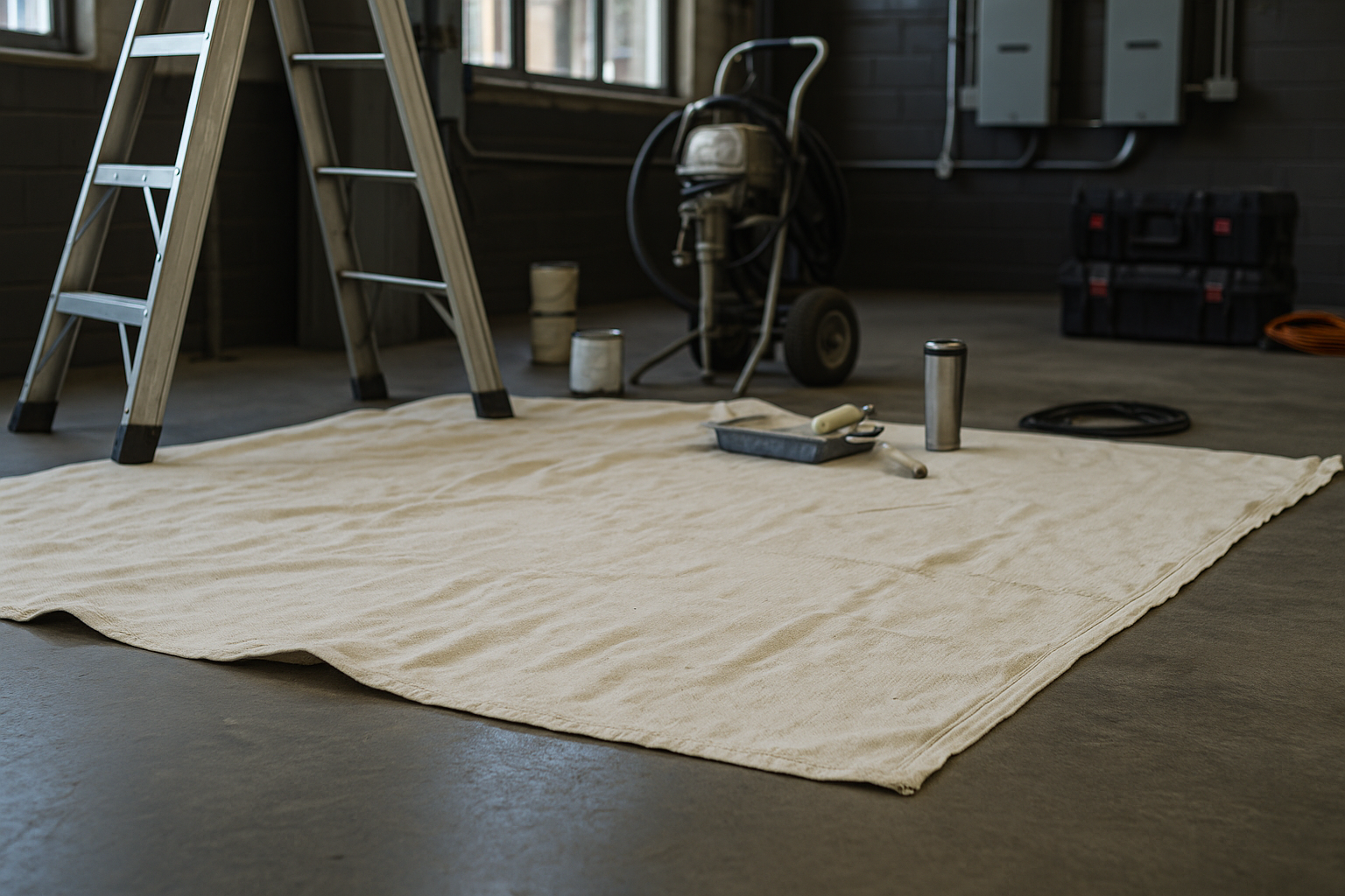 7 Critical Things to Consider When Buying a Canvas Drop Cloth